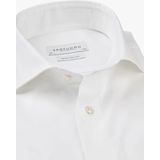 Profuomo - Overhemd - Wit - Japanese Knitted - Heren - Slim Fit