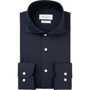 Profuomo - Polo PP2HC10010 - Poloshirt - Diep Blauw - Hoogwaardige Kwaliteit