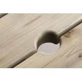 Picknicktafel rond 210 - Talen buitenmeubelen