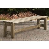 Houten Bank Zeist zonder leuning 180cm