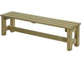 Houten Bank Zeist zonder leuning 180cm