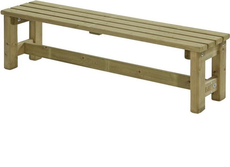 Houten Bank Zeist zonder leuning 180cm