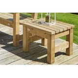 Houten Tafel Zeist laag, 60x60cm