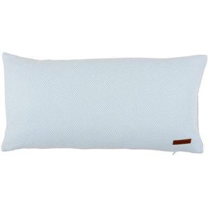 Baby's Only Gebreid sierkussen babykamer Classic - Poederblauw - 60x30 cm - Inclusief kussenvulling