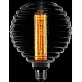 123led - Kooldraad Lamp - Warm Wit - E27 - Dimbaar - Smokey Glas