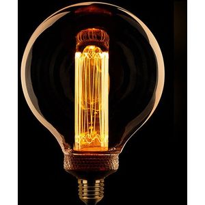 Kooldraadlamp E27 | Globe G125 | 1800K | 200 lumen | Goud | 5W