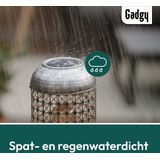 Gadgy Solar Tuinverlichting Staande Lamp Terras - Buitenlamp Zonne Energie Balkon & Tuin - Driepoot Tuinlamp Led Buiten - Tuinverlichting op Zonneenergie