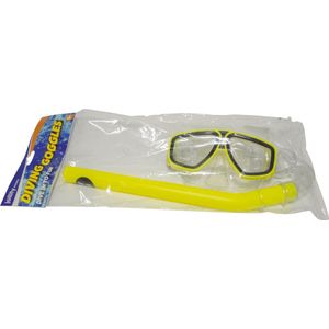 Jolly Outside - Duikbril met Snorkel - Duiken - Brillen - Onderwater - Verstelbaar - Kinderen - Snorkelen - Geel