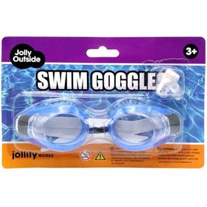 Jolly Outside - Duikbril - Duiken - Brillen - Onderwater - Verstelbaar - Kinderen - Blauw
