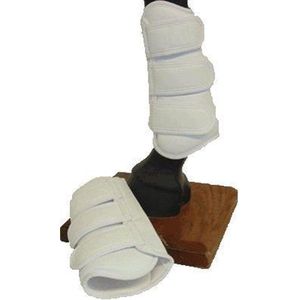 206 HB Luxe beenbeschermers voorbeen - Full - Wit