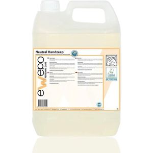 Ewepo Neutral handzeep ongeparfumeerd 5 liter Ewepo