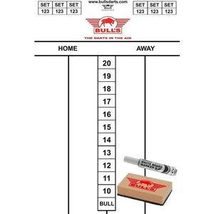 Bulls Dart Scorebordset Flex (30 x 45 cm)