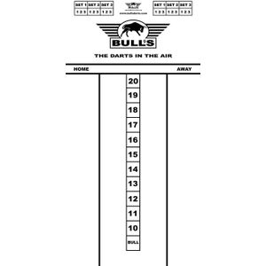 Bull's Budget Whiteboard 60x30 cm
