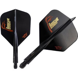 Condor Axe - Kim Huybrechts The Hurricane - Std.6 Black - Dart Flights