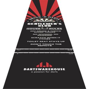 DWH Gentlemens Club Dartmat 300x60
