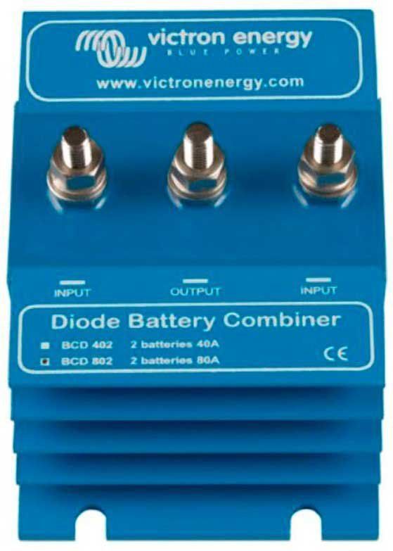 Diode Battery Combiner - 40A - Aansluiting M6 - Afmeting 60x120x75 mm