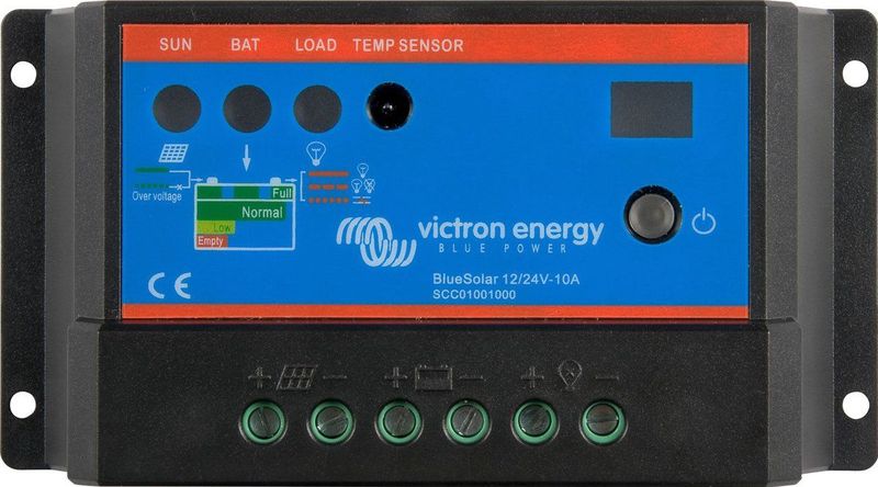 Victron Energy - PWM-Zonneregelaar - 30A - 12/24V - Zonnepaneelaccessoires