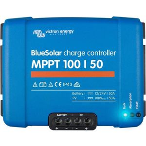 Victron BlueSolar MPPT 100/50 oplaadregelaar voor zonne-energie 100 V / 50 A