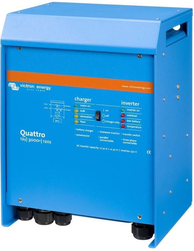 Victron Quattro 48/15000/200 Omvormer en acculader