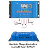 Victron - PWM-LCD & USB 30A - Zonnelaadregelaar - Voor Accu's