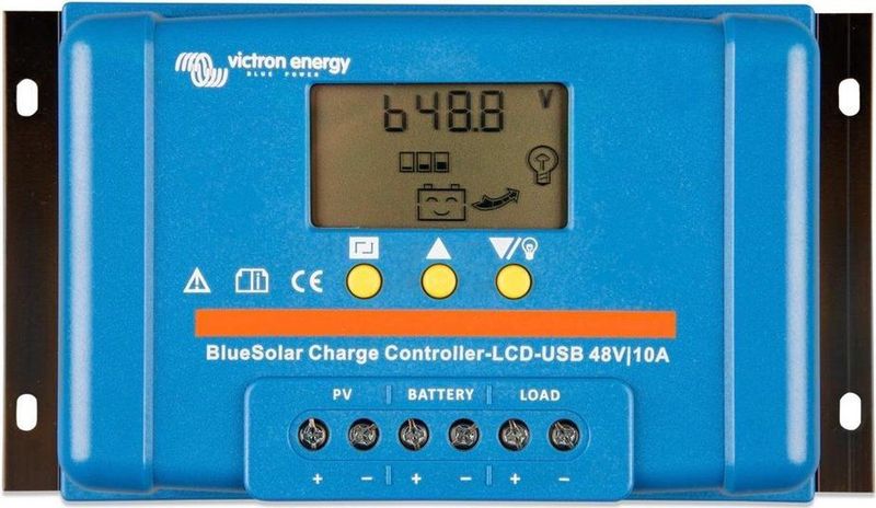 Victron - BlueSolar PWM-LCD&USB - Acculader - 48V - 20A