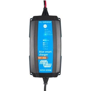 Victron Energy Blue Smart IP65 12-Volt 25 amp 230V, Batterij Lader, Bluetooth (CEE 7/17)