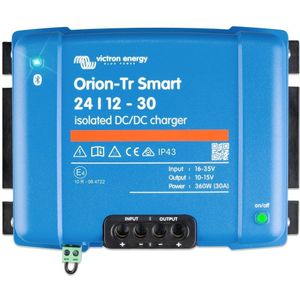 Victron Orion-TR Smart DC/DC Lader - 24V naar 12V - 360W - Bluetooth