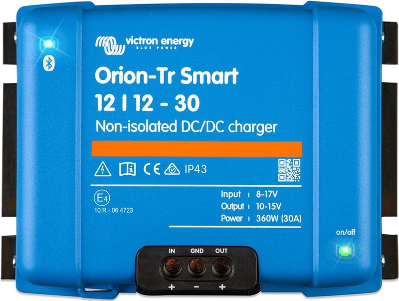 Victron Energy - Orion-tr Smart - Dc-dc-lader - Niet-geïsoleerd - 12-30A