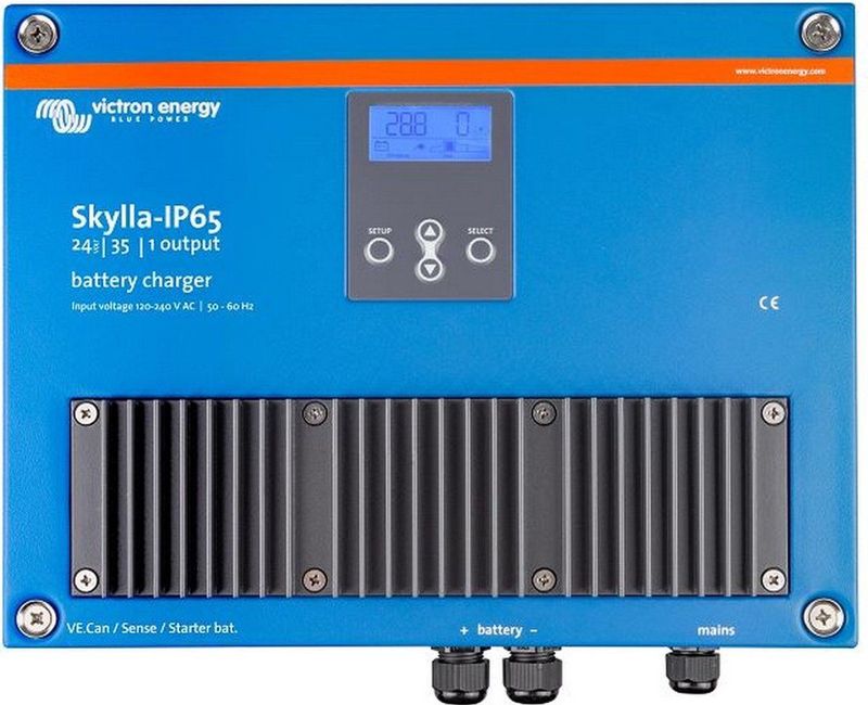 VICTRON ENERGY - Skylla IP65 - Acculader - Blauw - 120-240V - 35A