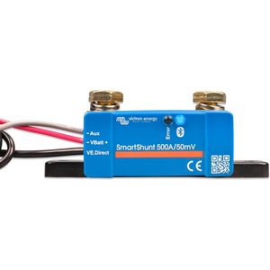 Victron SmartShunt 500A/50mV IP65 - Batterijmonitor - Waterbestendig