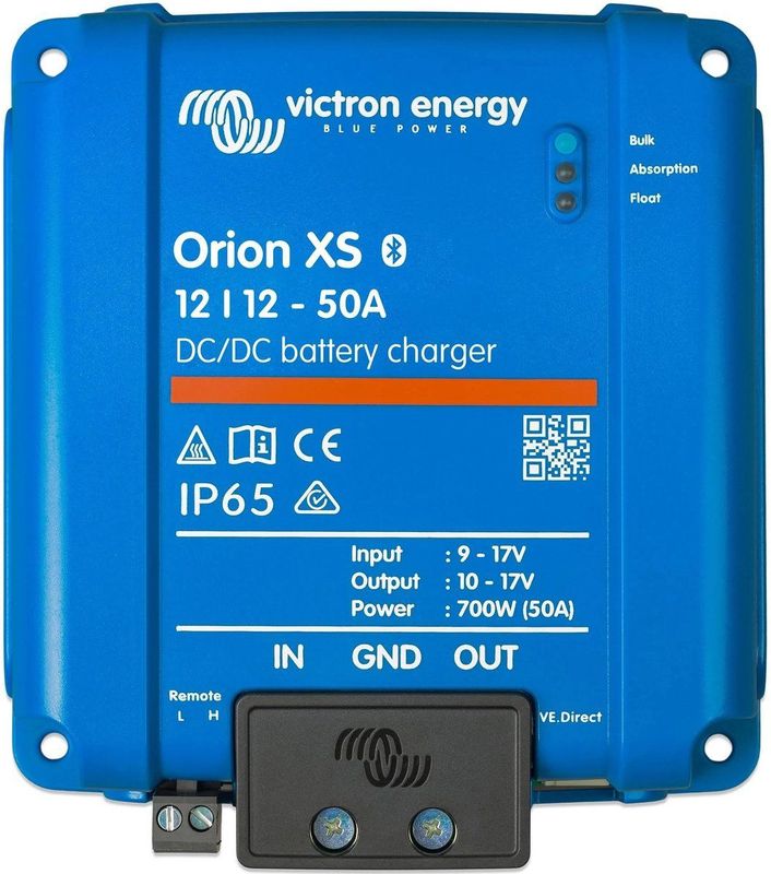 Victron Energy - MC4 Lader - 50A - 12V - Acculader