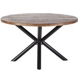 Eettafel rond met kruispoot - 150x150