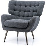 Fauteuil Peter - Zwart Sfinx