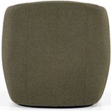 Eleonora Fauteuil Charlotte - Groen Copenhagen - Polyester/Metaal