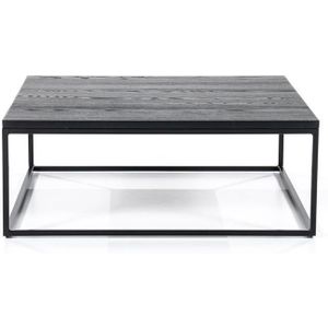 Salontafel Robin 100x100 - zwart | Eleonora
