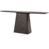 Eleonora Sidetable Aron 180x40cmBruin - Mangohout - 180x40x75cm