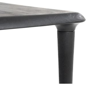 Eettafel Jiska 160x90 - zwart