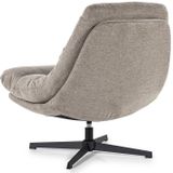 Eleonora Fauteuil Cooper Met Kussen Bruin Houston