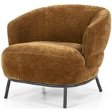 Eleonora Fauteuil David Mosterd Safari Mosterd - Polyester