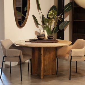 Eettafel Sara 130x130cm - sara | Eleonora