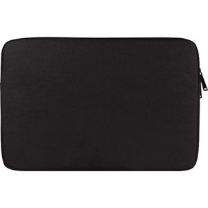 Mobigear Laptophoes geschikt voor Polyester Laptop | Mobigear Oxford Sleeve (max 32 cm x 22 cm) Laptoptas Zwart