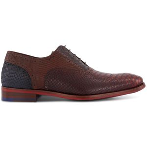 Floris van Bommel - De Stapper - Geklede Schoenen - Cognac - Leer