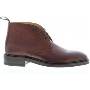 Van Bommel - 10161 Enkellaarzen - Zwart - Leer