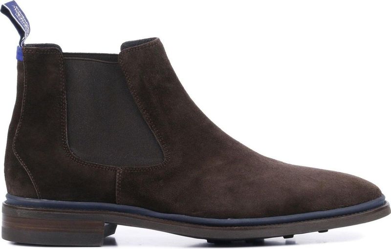 Floris van Bommel - Bumpi - Chelsea Boot - Donkerblauw - Suede
