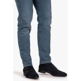 Floris van Bommel - Nette Schoenen - Donkerblauw - Leer - Suède - Met Gesp