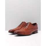 Floris van Bommel - Nette Veterschoenen - Bruin - Kalfsleer