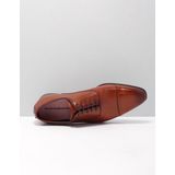 Floris van Bommel - Nette Veterschoenen - Bruin - Kalfsleer