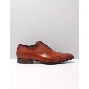 Floris van Bommel - Nette Veterschoenen - Bruin - Kalfsleer