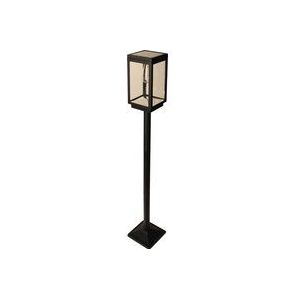 Luxform - Amsterdam - Tuinlamp - Zwart - Kunststof - 30 Lumen