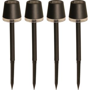 LUXFORM Gartenleuchte »Solar-Gartenlampe - Cala d'Or - 4 Stück«, Leuchtmittel LED-Modul  LED fest integriert, Solarbetrieben